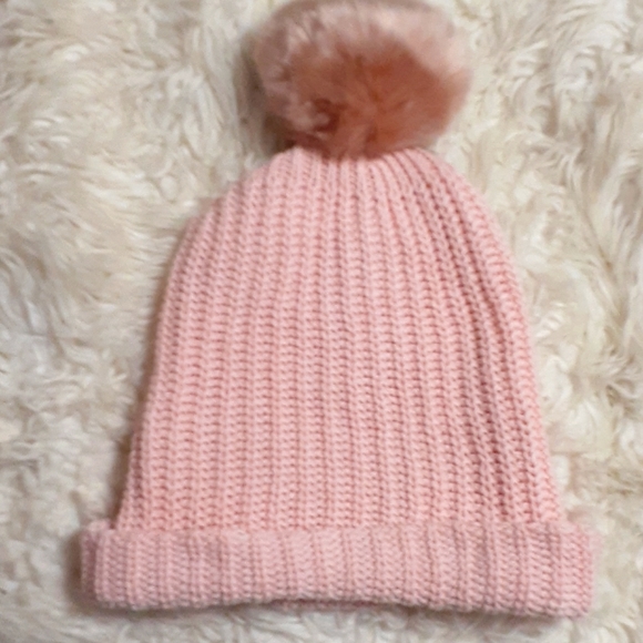 Love Your Melon Light Pink Pom Pom Hat - Picture 5 of 6